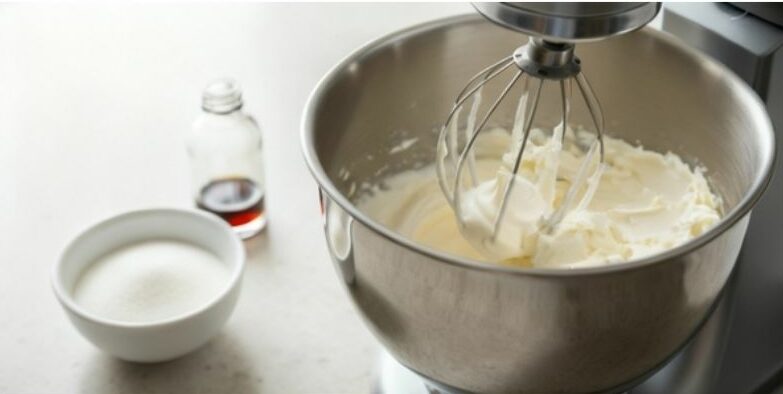 Como fazer chantilly na batedeira com creme de leite!